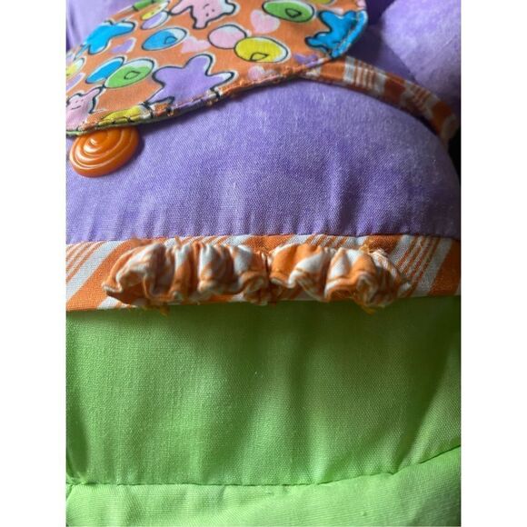 Jakks Pacific 16” Purple Doodle Bear 2004 plush - Picture 8 of 8